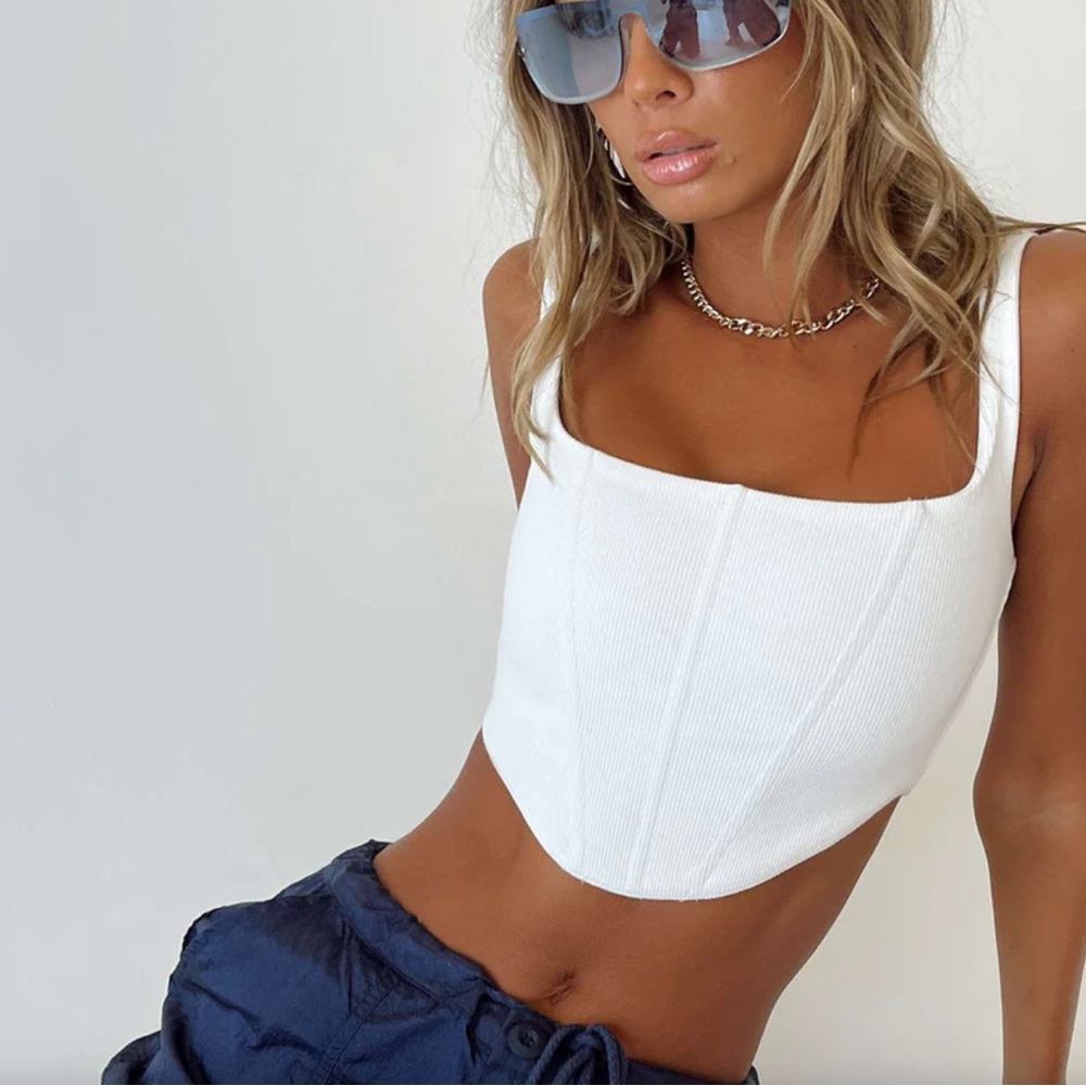 Princess Polly White Corset